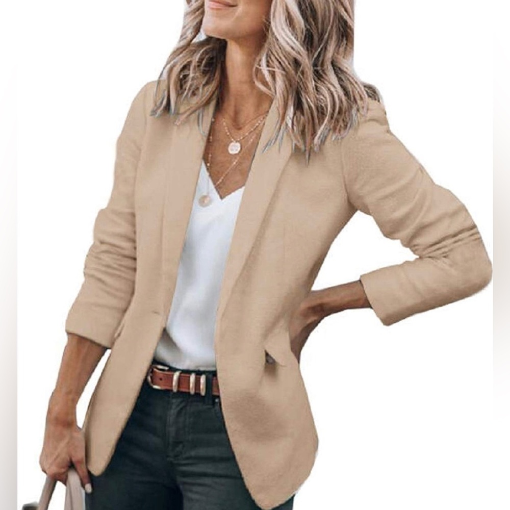Women's Tan Blazer
